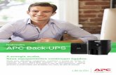 Nobreaks APC Back-UPSdigitalwork.com.br/news/211-pfds/APC_Catalogo_BackUPS.pdf · Características Diversão sem interrupções APC Back-UPS 400 TM - 2200VA Stand By STOP Nova tecnologia