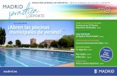 AÑO XI / Nº 2 / MAYO 2018 ¡Abren las piscinas … · diseñado un programa deportivo-recreativo para la época estival: cursos de natación, polideportivos y campus para tener