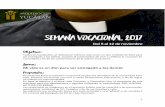 Semana Vocacional 2017 - pastoraljuvenilyucatan.org.mxpastoraljuvenilyucatan.org.mx/wp-content/uploads/2017/11/Semana... · Hora Santa: para ser realizada ... Jóvenes: campaña de