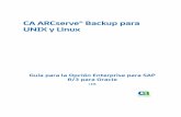 CA ARCserve® Backup para UNIX y Linuxdocumentation.arcserve.com/.../PDF/AB_SAP_R3_UL_ESN.pdf · Opción Enterprise para SAP R/3 para Oracle de CA ARCserve® Backup para ... Instalación