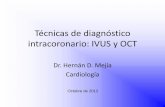 Técnicas de diagnóstico intracoronario: IVUS y OCTcardioteca.com/images/cardiologia-practica/diapositivas-ppt-pptx/... · Segmentos normales en la angiografía tienen ... Cómo