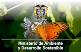 Ministerio de Ambiente y Desarrollo Sostenible · Plan Nacional de Biocomercio Sostenible - PNBS Biodiversidad Ecosistemas Turismo sostenible (Ecoturismo, turismo de naturaleza, entre
