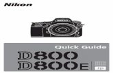 Quick Guide - nikon-image.com10)02.pdf · 4 主なボタンとダイヤルの機能 rインフォボタン シャッタースピードや絞り値などの撮影情報を液 晶モニターに表示します。