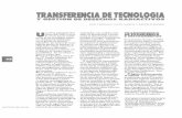 TRANSFERENCIA DE TECNOLOGÍA - iaea.org · TRANSFERENCIA DE TECNOLOGÍA Y GESTIÓN DE DESECHOS RADIACTIVOS POR CANDACE CHAN-SANDS Y ARNOLD BONNE U I na de …