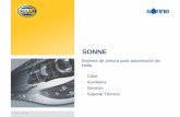 SONNE - pintacar.com · TDS & MSDS (Fichas técnicas & Ficha de datos de seguridad) Otra documentación de soporte de color ...