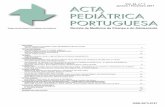 Acta Ped Vol 42 N 1 - spp.pt · çasdeparadigmasdapraxis clínica(quejánãosãodeagora), alguns dos quais divergem dos clássicos consignados no JuramentodeHipócratesepodemcriarconflitodeinteresses.