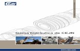 Gama hidráulica de CEJN - sutec.netsutec.net/support/catalogos/cejn/cejn_hidraulica.pdf · diseÑo y alta calidad de materiales Nuestros expertos en diseño e ingeniería de productos