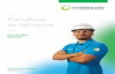 Portafolio de Servicios - hydrocon.com.mx · Proveemos soluciones a la medida bajo el concepto llave en mano o bajo otros esquemas de financiamiento como BOO (build, own & operate)