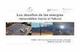 Los desafíos de las energías renovables hacia el futuroos_de_las_energías... · Peru USD 49/MWh India USD 67-94/MWh United ArabEmirates USD 31/MWh South Africa ... Generación