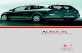 ALTEA XL - Geott.fr 112 Altea XL.pdf · 5 Dans ce cahier didactique, sont présentées et développées les nou-veautés introduites dans l’Altea XL par rapport à ce qui est abordé