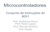 8051 Conjunto de Instruções do Microcontroladores …bioserver.cpgei.ct.utfpr.edu.br/disciplinas/sistmicro/aulas/aula2.pdf · • Um microcontrolador executa ... Define Byte Cria