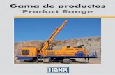 Gama de productos Product Range - HAUSHERR · equipos de perforación para aplicación en ... La gama de productos de HAUSHERR incluye: ... are not only suitable for rotary drilling