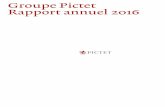 Groupe Pictet Rapport annuel 2016 - static.group.pictet · Rapport annuel 2016 – Groupe Pictet 3 64 CHIFFRES CLÉS 2016 2015 Compte de résultat consolidé Produits d'exploitation