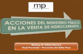Marleny M. Urbina Herrera Fiscal Provincial Prevenció FORO DE HIDROCAR… · delitos contra la seguridad publica _____ delitos de peligro comun (art. 273 código penal)
