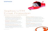 Sophos UTM Email Protection - xnetworks.esxnetworks.es/contents/Sophos/sophosutmemailprotectiondsna.pdf · correos electrónicos SMTP Ì Completamente transparente, no es necesario