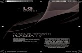 MANUAL DE INSTRUÇÕES PLASMA TV - PC Leve - … LG 50 50PA4900 PLAMA PENTOUCH... · 2012-11-11 · qualidade em formato wides- ...