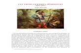 3 guerres séminoles - Guerre de Sécession et Guerres ...noirsain.net/articles/seminoles.pdf · LES TROIS GUERRES SÉMINOLES 1816-1855 Serge Noirsain Chef Billy Bowlegs, peinture