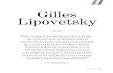 Gilles Lipovetsky · Gilles Lipovetsky SIGLO NUEVO•29 POR: Yohan Uribe Jiménez No comparto la idea de que la sociedad de consumo sea un desastre para el …