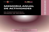 Memoria Anual de Actividades del Consejo Escolar de … · Memoria Anual de Actividades del Consejo Escolar de la Región de Murcia. Curso Escolar 2015/2016 Memoria Anual de Actividades