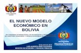 EL NUEVO MODELO ECON ÓMICO EN BOLIVIAmedios.economiayfinanzas.gob.bo/MH/documentos/Presentaciones/... · EL NUEVO MODELO ECON ÓMICO EN BOLIVIA ... incrementó en 4%, y el de China