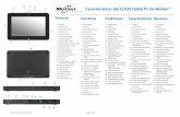 Características del CL920 Tablet PC de Motion® · Características del CL920 Tablet PC de Motion®