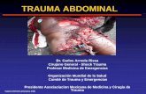 TRAUMA ABDOMINAL PREHOSPITALARIO Abdominal11.pdf · • Signos y síntomas de shock hipovolémico • Medidas extremas para manejo de shock • Traslado inmediato a un centro de trauma