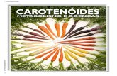CAROTENÓIDES - Insumosinsumos.com.br/aditivos_e_ingredientes/materias/198.pdf · Os carotenóides são um grande grupo de pigmentos presentes na natureza, com mais de 600 estruturas