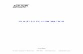 PLANTAS DE PLANTAS DE E …noldor.com.ar/noldorweb/detalles/Plantas_de_irradiacion.pdf · Procesos industriales de Irradiación Ejemplos típicos de productos irradiados y sus dosis/efectos.