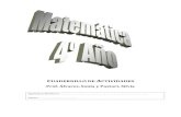 CUADERNILLO DE ACTIVIDADES - …espiritusantocordoba.org/material/2017/NMEDIO/4º Año 2017 Sonia... · Unidad Nº 3: Factorización de Polinomios * Los 6 casos de factoreo de polinomios.