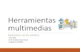 Herramientas multimedias - ncelpa.weebly.comncelpa.weebly.com/uploads/6/7/9/6/6796337/etel_601_taller_1_her... · Herramientas multimedias NORAYMA CELPA GÓMEZ ETEL 601 Prof. Guillermina