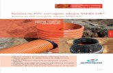 Sistema de PVC corrugado adequa SANECORadequa.es/wp-content/uploads/2017/03/Tarifa-adequa-2017_Sistema-d… · Flexibilidad Anular 30% de deformación en DN160 a D315, y 20% en DN400