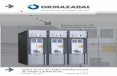 Hasta 36 kV Sistema CPG - ormazabal.com · • Pletinas de puesta a tierra. ... constituido por una pletina de cobre diseñada para ... capacidad de corte combinación interruptor-fusibles