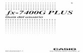 fx-7400G PLUS Sp Ch00 - basic.hopto.orgbasic.hopto.org/basic/manual/Casio FX-7400G PLUS.pdf · Cálculos con funciones científicas ... Cálculos con funciones logarítmicas y exponenciales