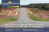 CRUCE GUARANI - cavialpa.org.py · tégica de conexión entre los departamentos de Paraguarí y Central que se consolidará con esta obra como una ruta de acceso rápido a la capital