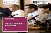 COMUNICACIÓN POLÍTICA (12).pdf · ciudadanía, los medios de comunicación y las distintas audiencias para ... con énfasis en la realidad nacional. ... y Regional 2018 ...