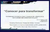 “Conocer para transformar” - downloads.gvsig.orgdownloads.gvsig.org/.../6th-gvSIG-Conference/reports/...geoturismo.pdf · Basado en el Proyecto: GEOTECNOLOGIA SIG MOVIL, Patrimonio,