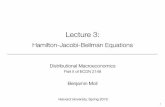 1.7cm Lecture 3: [1ex] Hamilton-Jacobi-Bellman …moll/ECO2149_2018/Lecture3_2149.pdf · Hamilton-Jacobi-Bellman Equations Distributional Macroeconomics Part IIof ECON2149 Benjamin