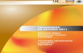 PROGRAMAS DE ESTUDIO 2011 - …secundarias.tamaulipas.gob.mx/programas/PROG%20TECNOLOGIAS/… · n la educación secundaria la práctica y el estudio de la tecnología van más allá