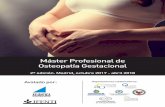 Máster Profesional de Osteopatía Gestacional - ifenti.comifenti.com/wp-content/uploads/2017/07/Programa_Osteopatia_Gestac... · poder practicar Osteopatía en una embarazada hay