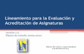 Lineamiento para la Evaluación y Acreditación de …sgc.itmexicali.edu.mx/formatos/Proceso Administrativo v... · 2016-03-22 · ellos, que serán utilizados para evaluar al estudiante
