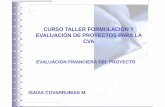 CURSO TALLER FORMULACIÓN Y EVALUACIÓN …cmap.upb.edu.co/rid=1236271054727_536665048_594/Evaluacion... · CURSO TALLER FORMULACIÓN Y EVALUACIÓN DE PROYECTOS PARA LA CVA ISAÍAS