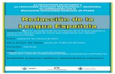 Brochure Redaccion de la Lengua Española · 1. Acentuación: acento ortográfico y prosódico, tilde diacrítica y enfática. Acentuación en mayúsculas, en palabras compuestas,
