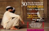 30Días de Oración por el Mundo Musulmán RAMADÁN · trasfondo musulmán venir a la fe entre los Bengalíes.2 En Irán, ... con el tiempo de ayuno musulmán durante su mes de Ramadán.