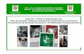 GUIA 1 RESIDUOS HOSPITALARIOS - Red Internacional de ... · Guía para la elaboración del Plan de Gestión Integral de Residuos Hospitalarios y Similares para pequeños generadores.