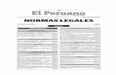 Publicacion Oficial - Diario Oficial El Peruano · D.S. N° 012-2014-VIVIENDA.- Decreto Supremo que establece disposiciones relacionadas a los representantes del Ministerio de Vivienda,
