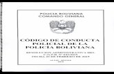 DE CONDUCTA.pdf · FECHA 20 DE FEBRERO DE 2015 LA PAZ - BOLIVIA 2015 . POLICIA BOLIVIA NA COMANDO GENERAL LA PAZ - BOLIVIA COMANDO GENERAL DE LA POLICíA BOLIVIANA RESOLUCION ADMINISTRATIVA