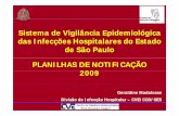 Sistema de Vigilância EpidemiológicaSistema de … · Sistema de Vigilância EpidemiológicaSistema de Vigilância Epidemiológica das Infecççpões Hospitalares do Estado de São