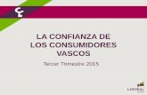 LA CONFIANZA DE LOS CONSUMIDORES VASCOSkorporatiboa.laboralkutxa.com/src/uploads/2016/05/Informe-CEC_III... · 4. el índice de confianza empeora ligeramente En el tercer trimestre