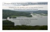 Prospectivas y Aplicaciones del Modelo Hidrológico …cipotato.org/site/inrm/home/publicat/2008pse11.pdf · La Cuenca Hidrográfica del Canal de Panamá y la zona de investigación
