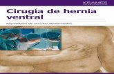 Cirugía de hernia ventral (PDF) - veteranshealthlibrary.org · pared del abdomen. Esta debi ... un túnel en el abdomen. Está formado por capas de músculo y otros tejidos en la